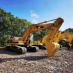 20 ton gebruikte cat 320d rupsgraafmachine banner 1