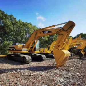 20 ton used cat 320d crawler excavator banner 1