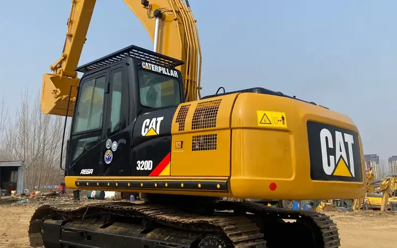 20 Ton gebruikte CAT 320D rupsgraafmachine