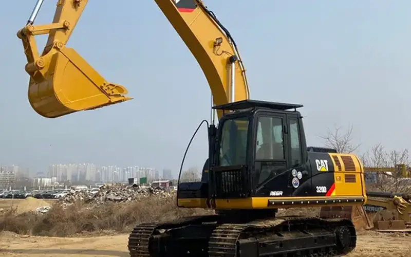 20 Ton gebruikte CAT 320D rupsgraafmachine