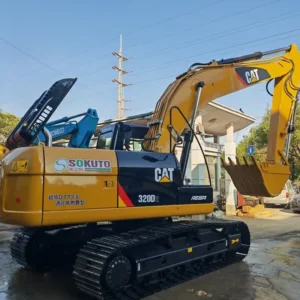 20ton cat320d2 used crawler excavator banner 1