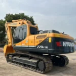 22 tonnin hyundai 220lc 9s käytetty tela-alustainen kaivinkone banner 3