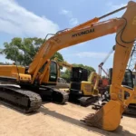 22 tonnin hyundai 220lc 9s käytetty tela-alustainen kaivinkone banner 5