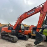 22t tweedehands doosan dx225lc9c graafmachine banner 2