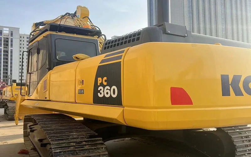 36 ton begagnad Komatsu PC360 bandgrävmaskin