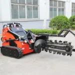 ce rakentaminen mini kuormaaja hydraulinen skid steer kaivinkoneen banneri 5