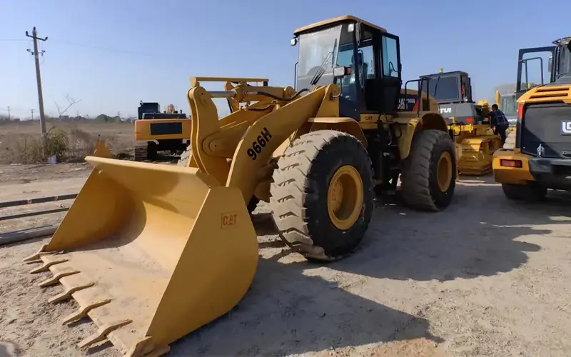 لودر CAT 966H عالي الأداء مستعمل من CAT 966H
