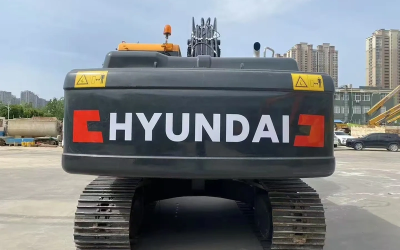 Excavadora de cadenas usada Hyundai R220LC-9S 22 Ton