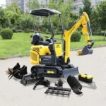 landward 3.5 ton mini excavator hydraulic crawler digger banner 1