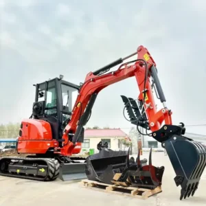 minirypadlo 3,5 tuny epa motor hydraulický pásový bagr banner 1