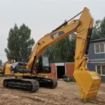 оригинальный японский гусеничный экскаватор caterpillar cat320d гидравлический знамя 2