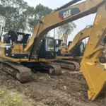 оригинальный японский гусеничный экскаватор caterpillar cat320d гидравлический знамя 3
