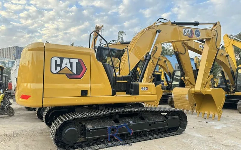 Original japansk brugt CAT320GC bæltegravemaskine