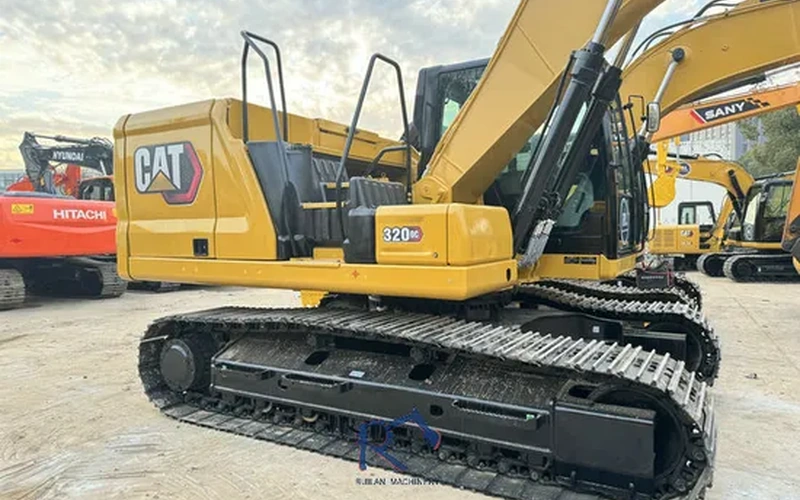 Original japansk brugt CAT320GC bæltegravemaskine