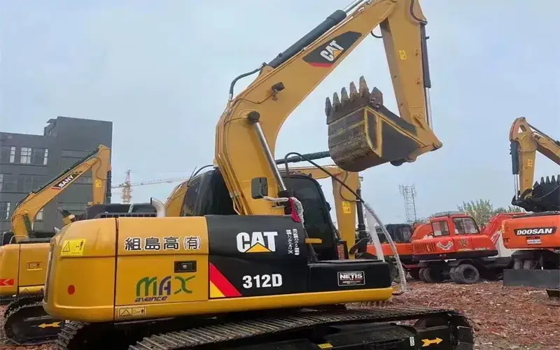 Secondhand Caterpillar CAT 312D Mini Crawler Excavator