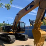 used cat 320d crawler excavator banner 2