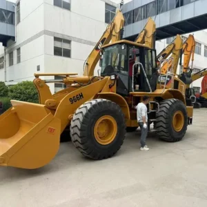 used cat 966h wheel loader with c6121 engine banner 2