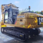 begagnad caterpillar 320d 20 ton bandgrävmaskin banner 4