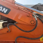 brugt doosan dx300lc gravemaskine på larvebånd banner 2