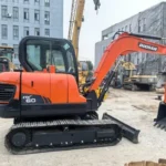 used doosan dx60 6 ton excavator banner 6