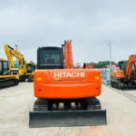 حفارة هيتاشي zx70 الهيدروليكية المستعملة لافتة 4