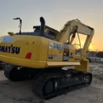 used komatsu pc220 8 hydraulic transmission crawler excavator banner 5