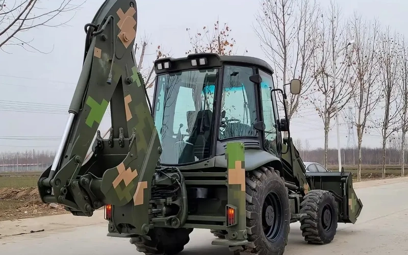 Begagnad minigrävmaskin hjullastare JCB 3CX 420F 420E 430