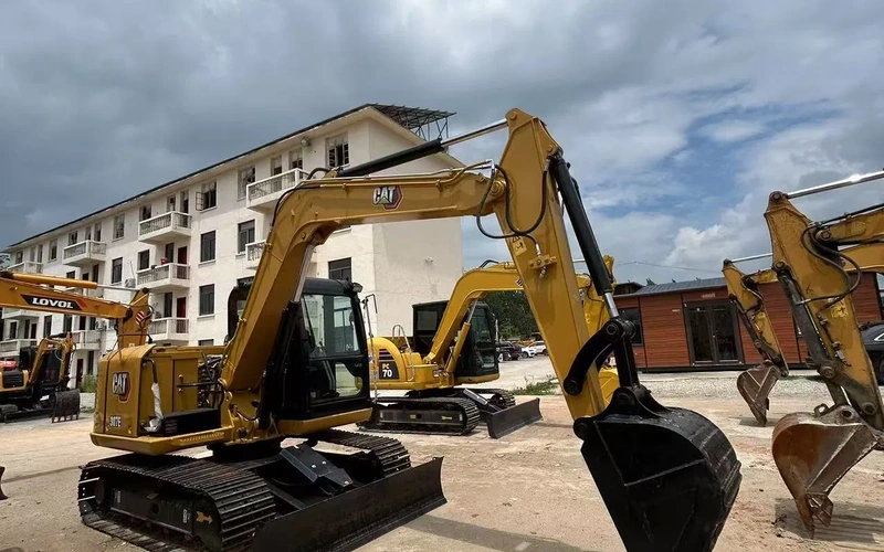 Použité originální minirypadlo Caterpillar 307E