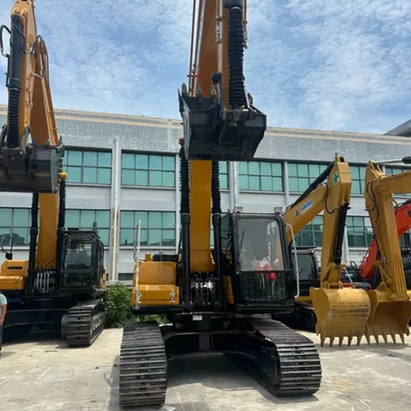 used sany sy215c 21.5t tracked excavator banner 1 brugt sany sy215c 21.5t bæltegravemaskine banner 1