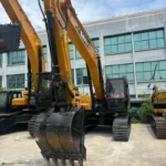 brugt sany sy215c 21.5t bæltegravemaskine banner 5