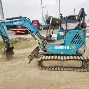 gebruikte sunward swe18uf mini rupsgraafmachine banner 2